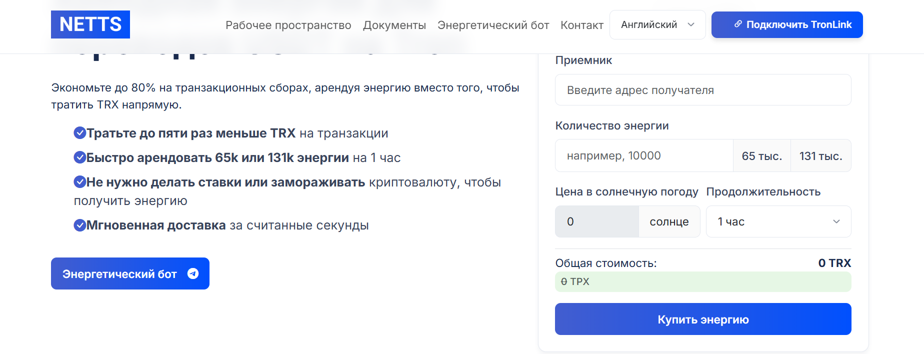 Netts web form