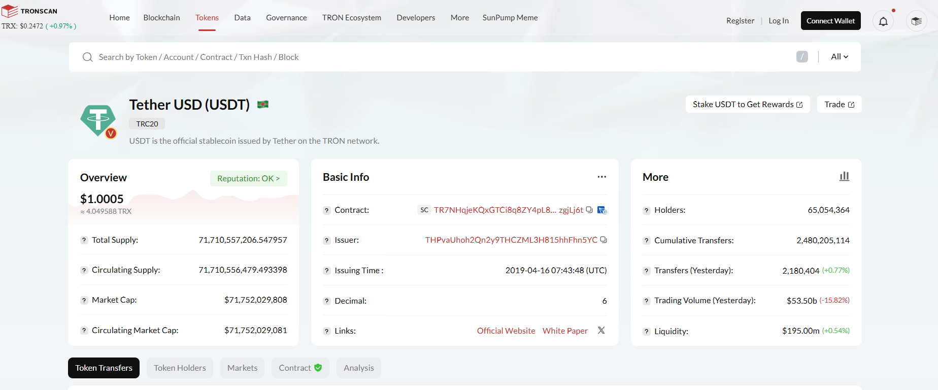 Netts web form