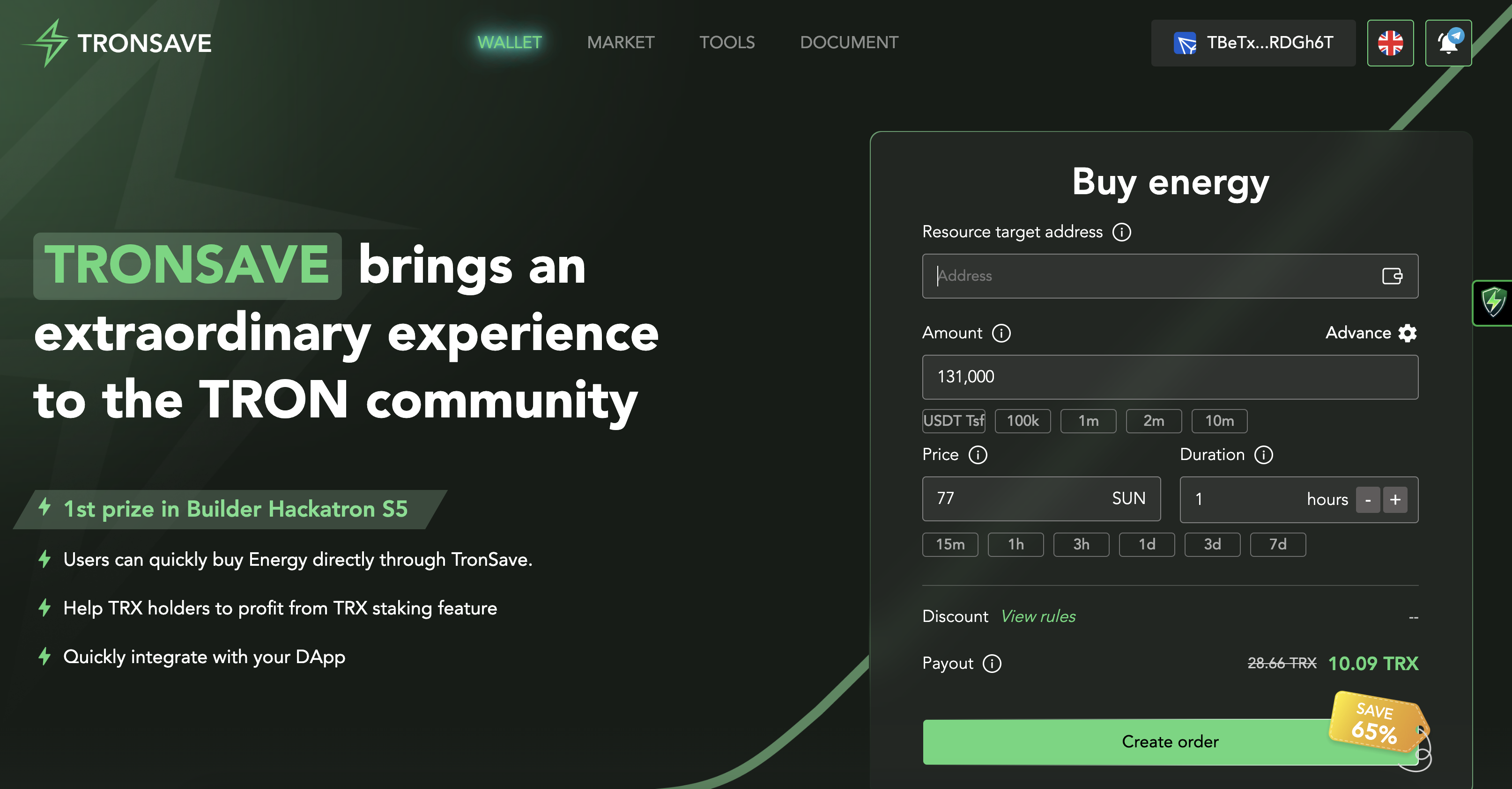 Tronsave.io